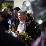 11 novembre 2014 - Dépôt de gerbe - Monuments aux morts - Lalbenque