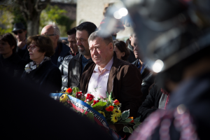 11 novembre 2014 - Dépôt de gerbe - Monuments aux morts - Lalbenque