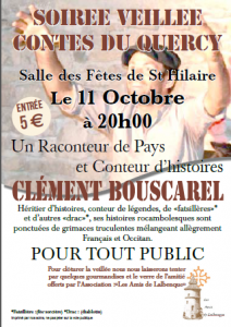 Soirée contes du Quercy